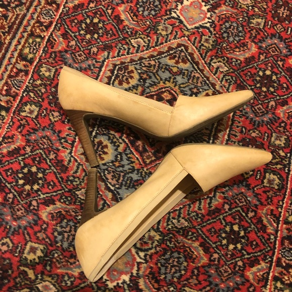 Tan Franco Sarto heels size 12M - Picture 7 of 10